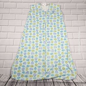 Halo Owl Print Sleep SLack Size Large 22-28 pounds Baby Nursery